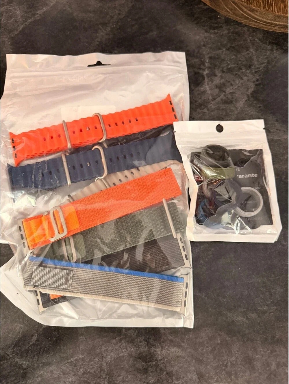 Set of Multi-Color Replacement Watch Bands with Accessories
